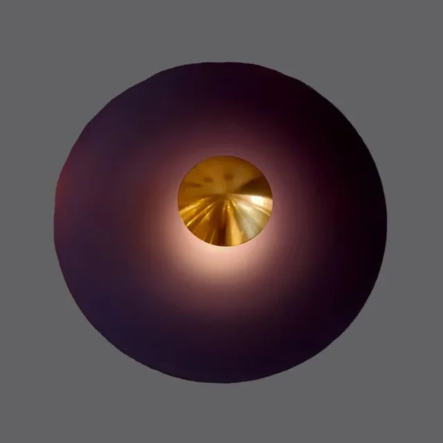 LumiCurve - Modern Rund LED Vägglampa – Stilren Belysning för Varje Rum