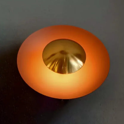 LumiCurve - Modern Rund LED Vägglampa – Stilren Belysning för Varje Rum