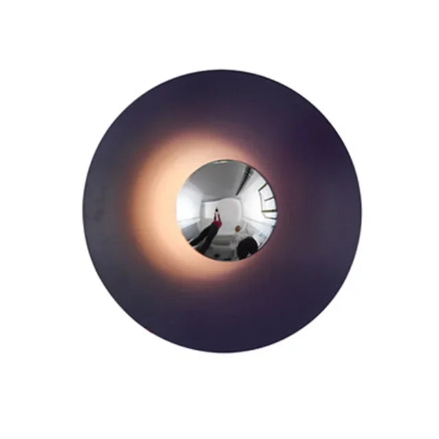 LumiCurve - Modern Rund LED Vägglampa – Stilren Belysning för Varje Rum