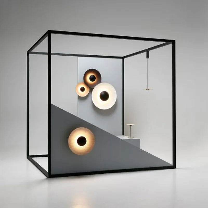 RundSkina - Modern Rund Vägglampa