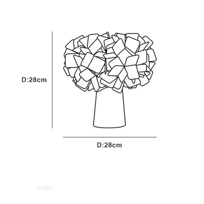 LumiBloom – Dekorativ LED Bordslampa med Unik Design