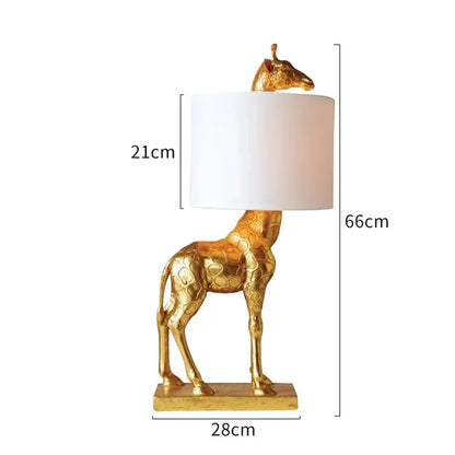SafariGlow - Giraff Taklampa i Safari Stil för Vardagsrum och Sovrum