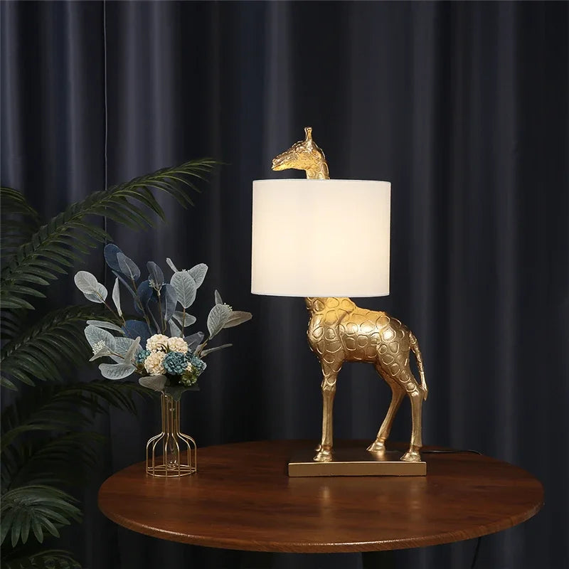 SafariGlow - Giraff Taklampa i Safari Stil för Vardagsrum och Sovrum