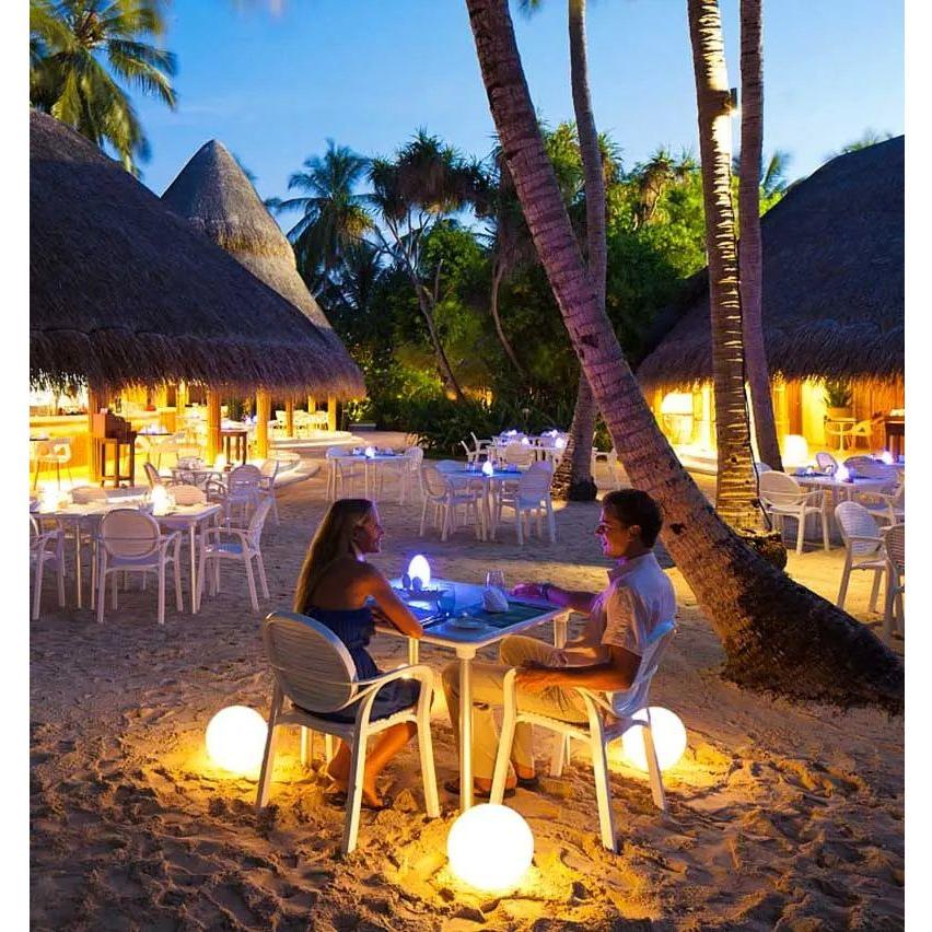 Moon Glow - Mångsidig färgglad måne-golvslampa