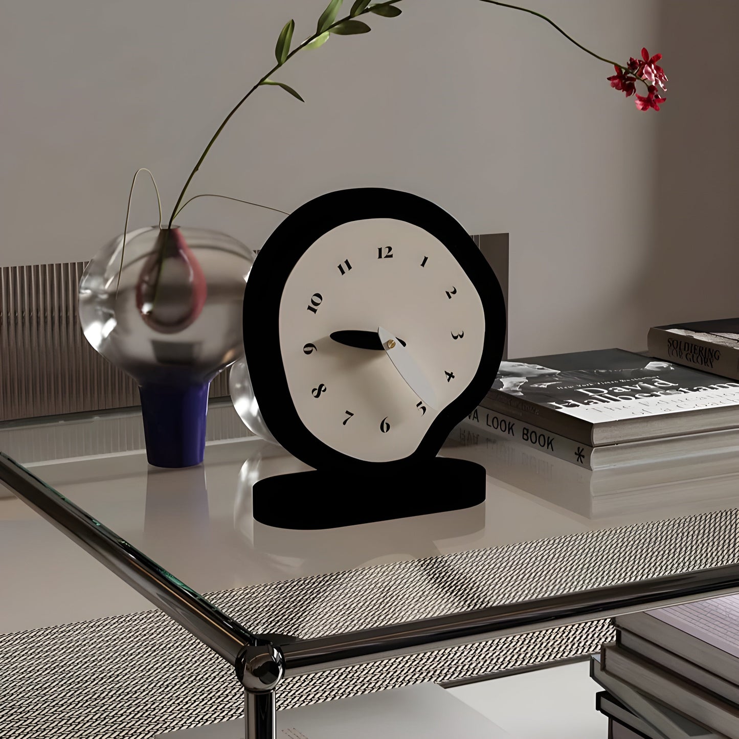 Carvallo – Wabi Sabi bordur med ljudlös mekanism och minimalistisk ro