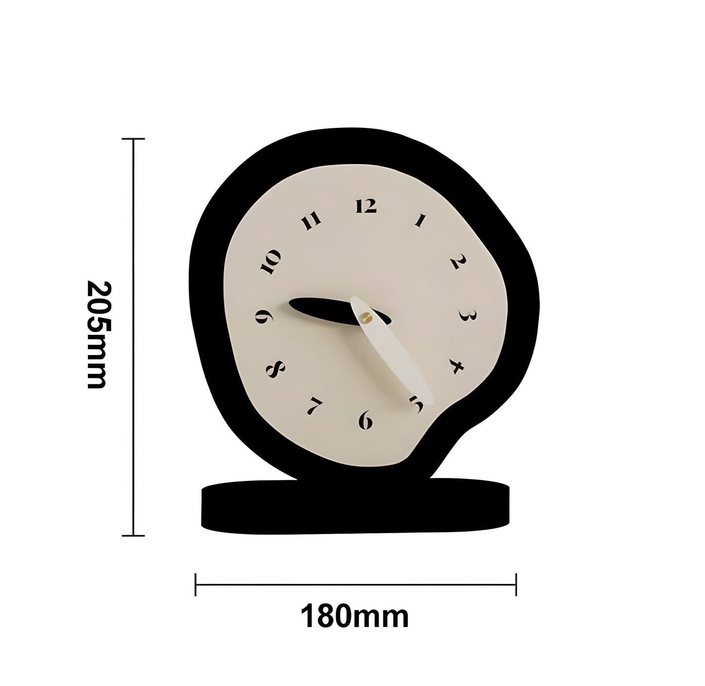 Carvallo – Minimalistisk klocka med tyst urverk för en lugn atmosfär