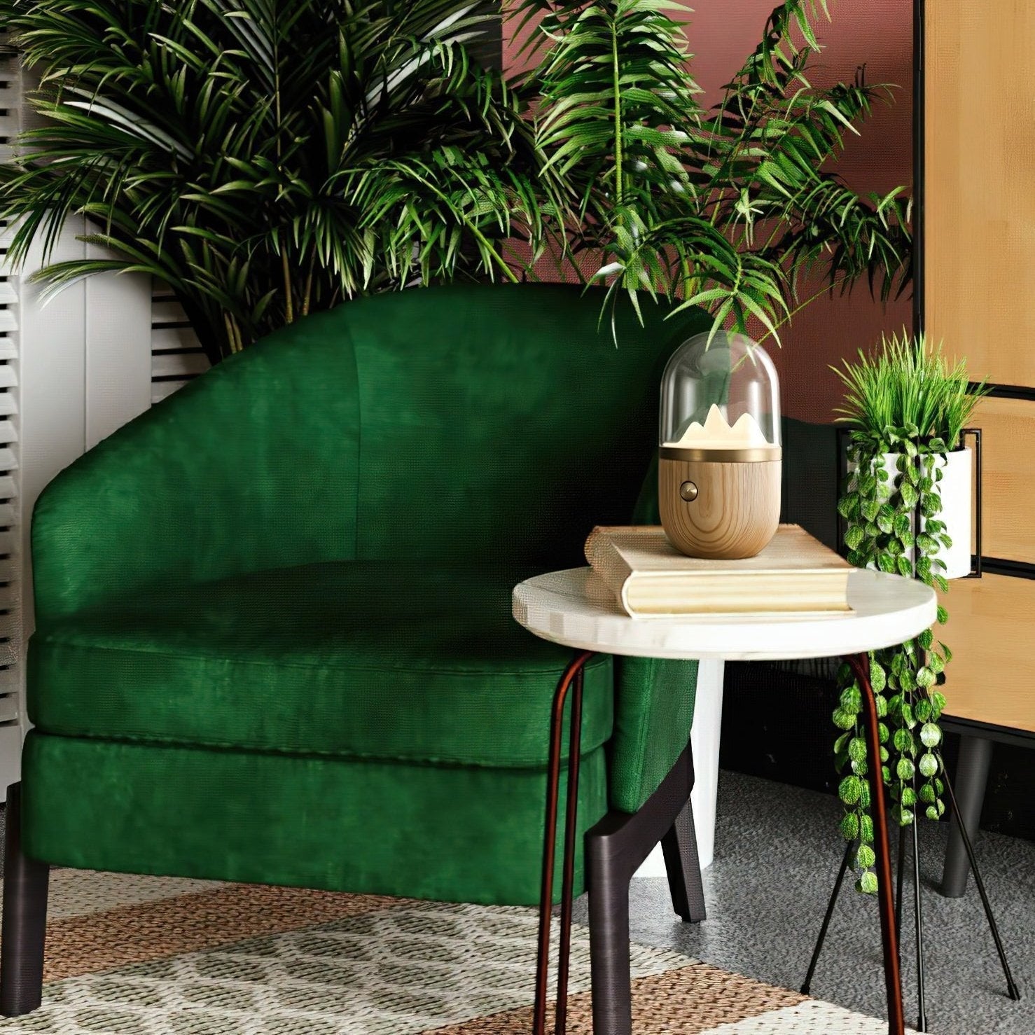 ÉclatMont – Lugna Lampa i Glas och Trä