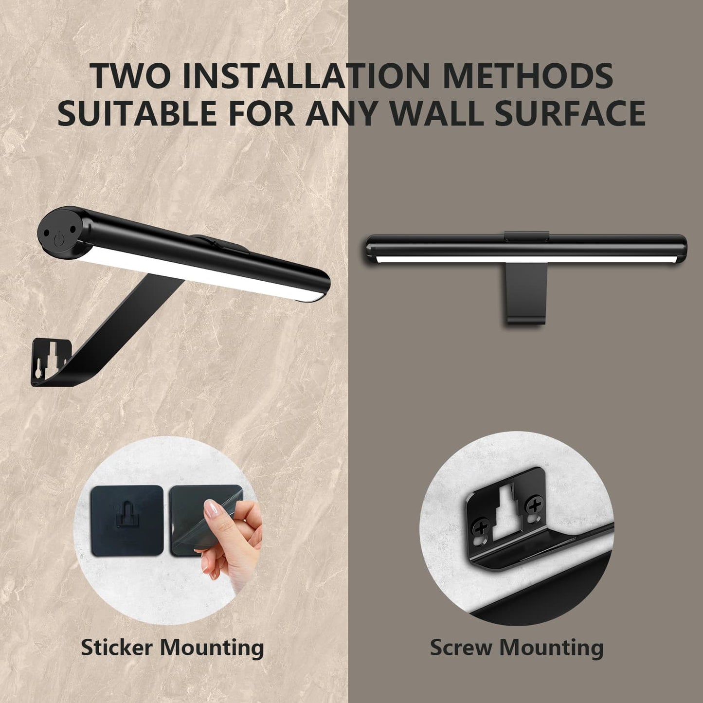 Royaleva Trådlös LED Uppladdningsbar Bildlampa med Fjärrkontroll - Perfekt för Konst och Fotografi