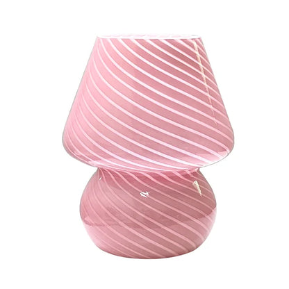 LumiGlass – Hantverkad Glasbordslampa, Stilren Designerbelysning