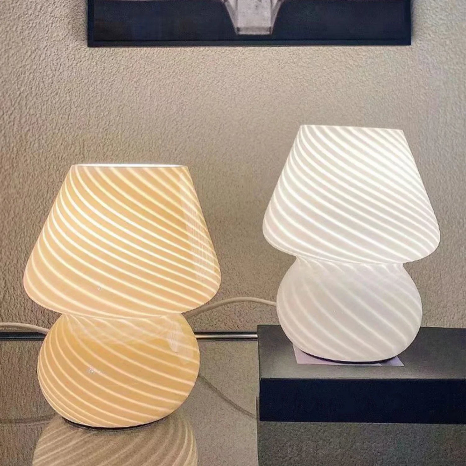 ZenGlow - Modern Glasmittafellampa