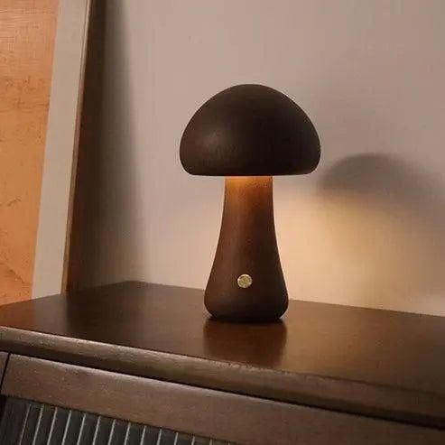 Mushroom Lamp - Svamp Nattduksbordslampa