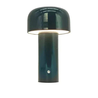 GlowSphere: Uppladdningsbar LED Bordslampa – Stilren Bärbar Svampbelysning för Inomhusmiljö