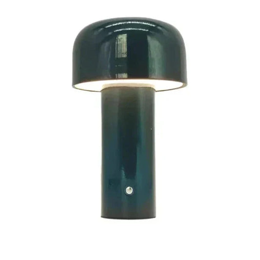 GlowSphere: Uppladdningsbar LED Bordslampa – Stilren Bärbar Svampbelysning för Inomhusmiljö