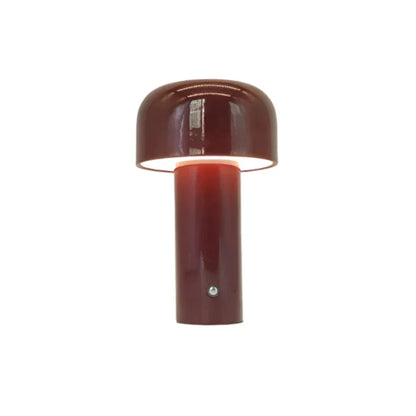 GlowSphere: Uppladdningsbar LED Bordslampa – Stilren Bärbar Svampbelysning för Inomhusmiljö