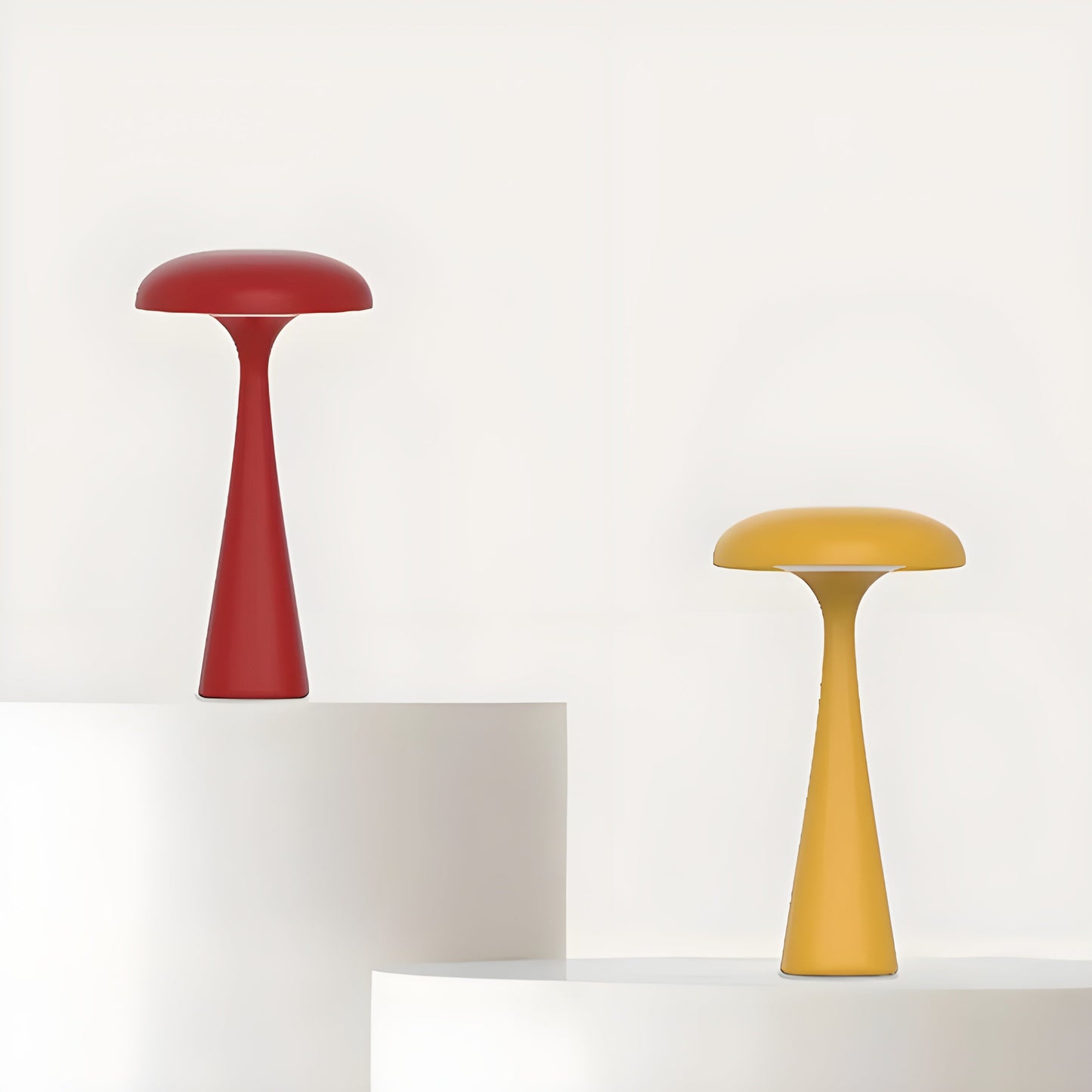 LED-bordslampa i manetform – Dekorativ, trådlös belysning med touch-funktion för hemmet