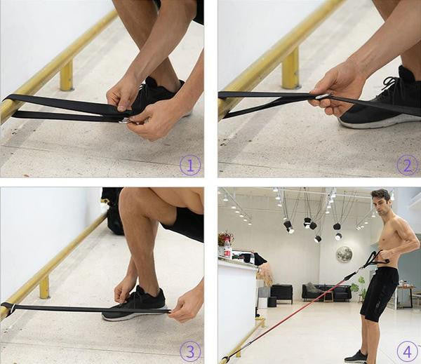 Royaleva Sport Elastics Set för Hemträning