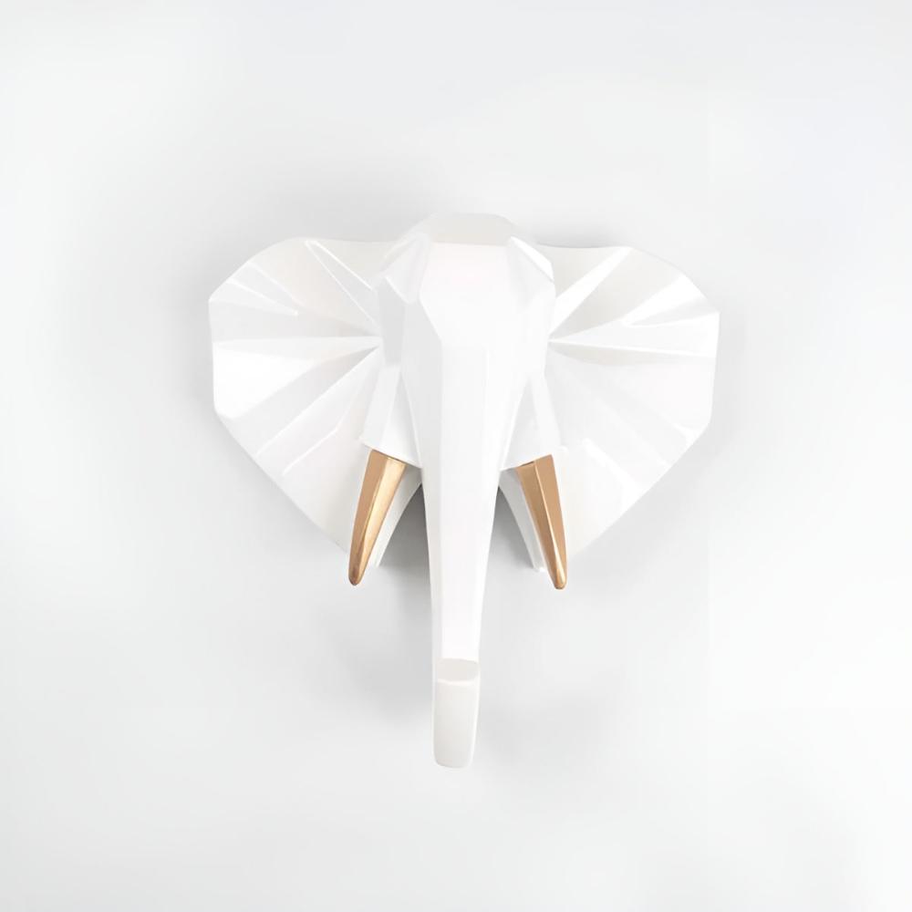 Djuphavshuvud väggmonterad nyckelhållare och klädhängare dekoration