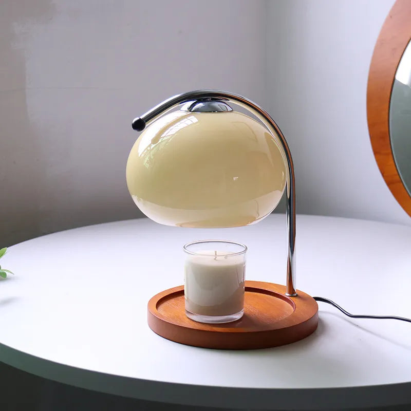 Aroma Ljus Smälta Lampa för Avslappnande Atmosfär och Aromaterapi