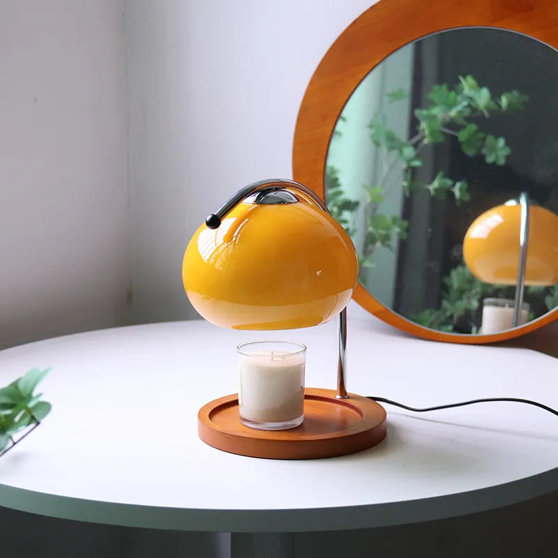 Aroma Ljus Smälta Lampa för Avslappnande Atmosfär och Aromaterapi