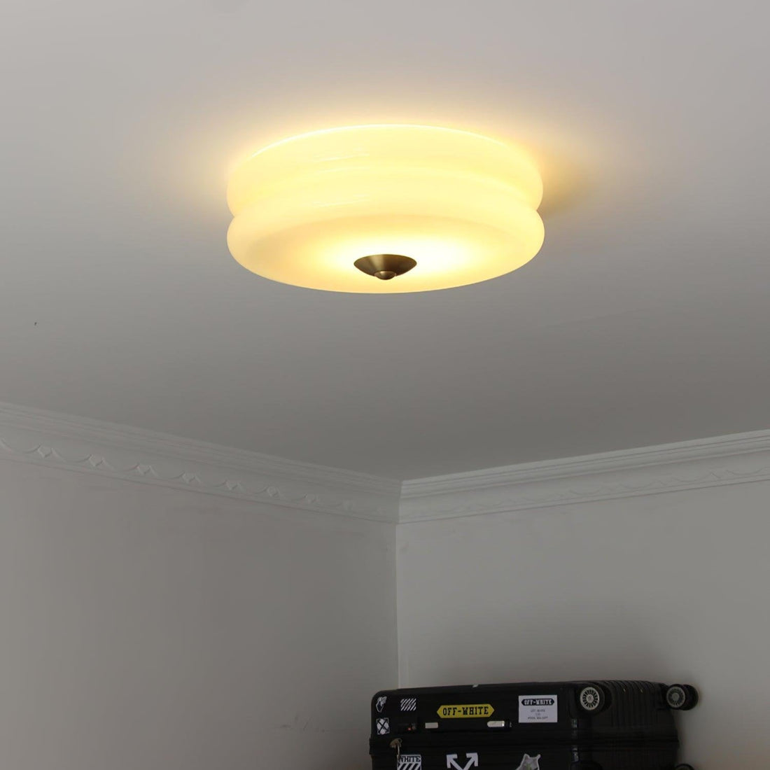 Art Deco Vintage Taklampa för Elegant Heminredning
