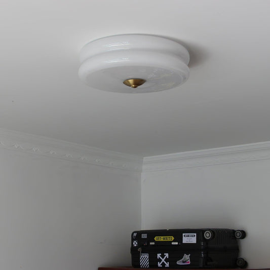 Art Deco Vintage Taklampa för Elegant Heminredning