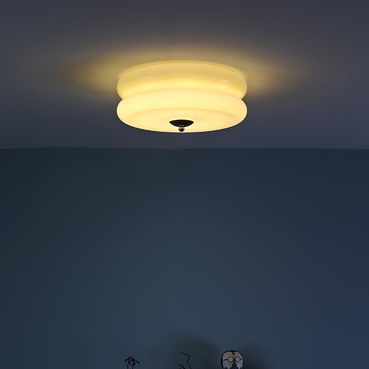 Art Deco Vintage Taklampa för Elegant Heminredning