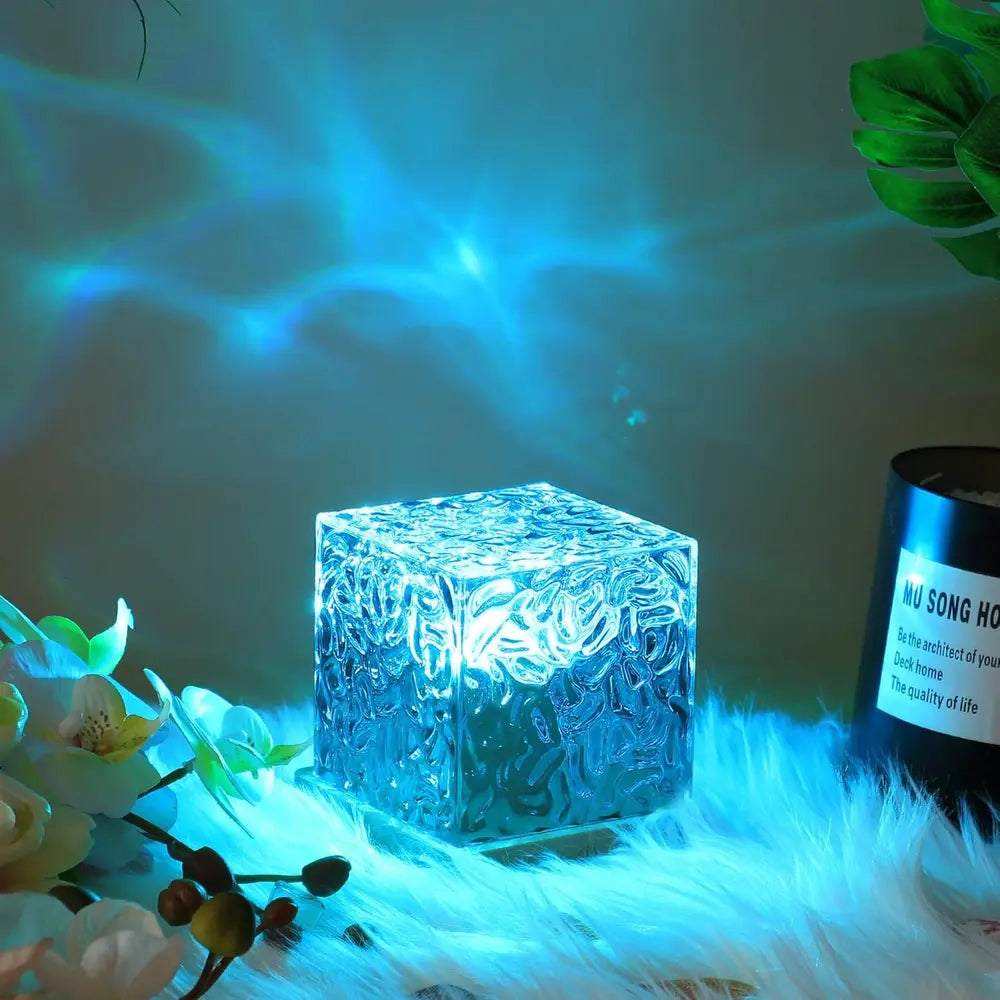 Aurora Borealis Cube Belysningslampa för Fängslande Hemdekor