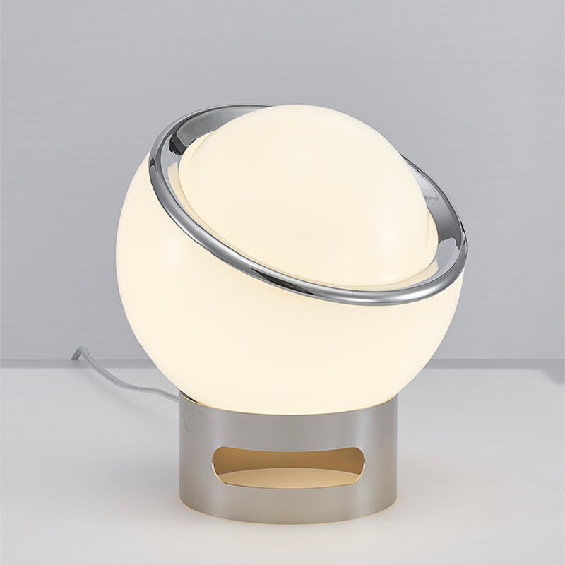 Bauhaus Stil Opal Glas Lampa Med Minimalistiskt Mjukt Ljus