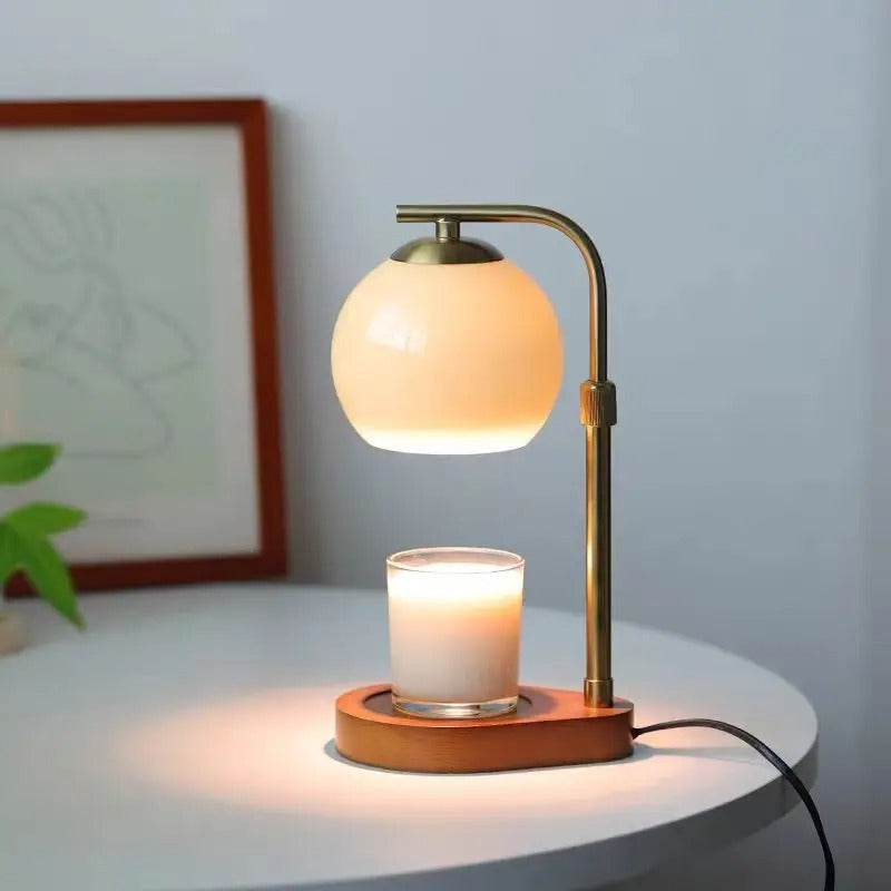 Ljusvärmare med elegant design för en mysig atmosfär