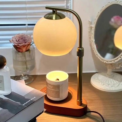 Ljusvärmare med elegant design för en mysig atmosfär