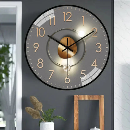 Klassisk stil digital väggklocka för lugna utrymmen