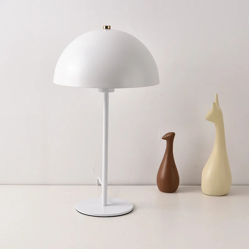 Kreativ Metal LED Svamp Lampa för Unik Heminredning