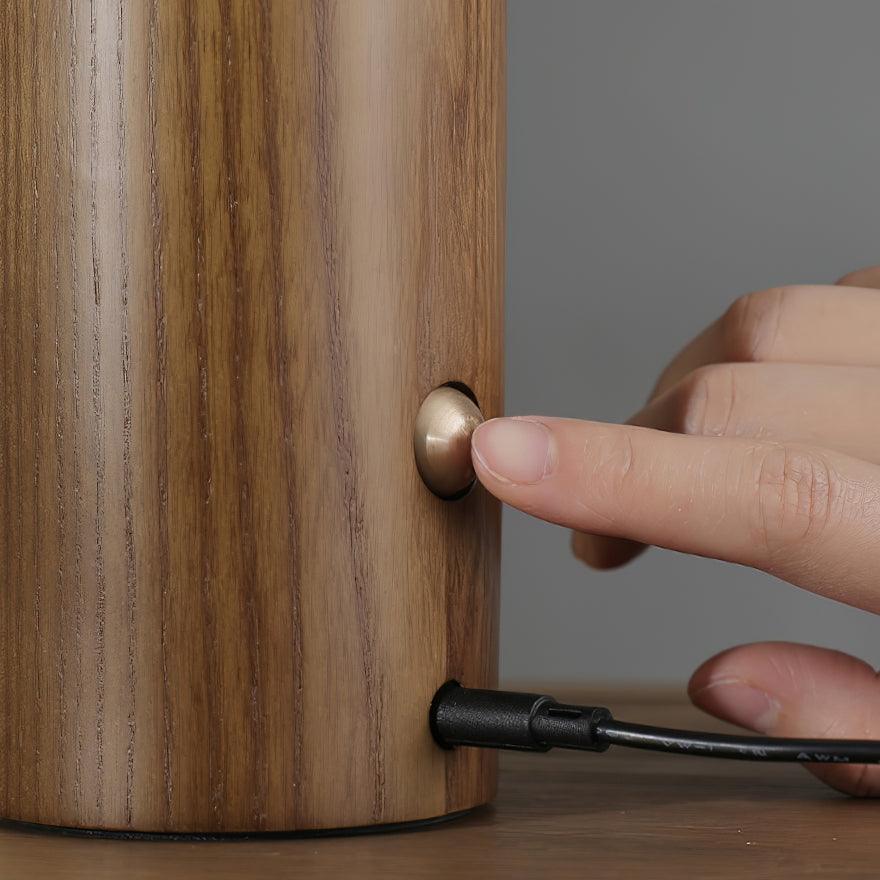 Diapole | Askträ Touch Design Dimmbar Lampa