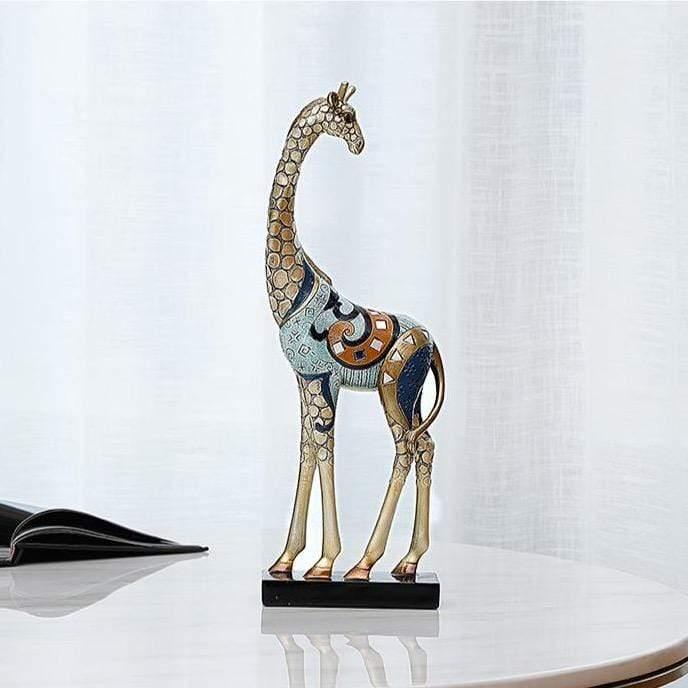 Elegant Giraffeskulptur för Modern Hem- och Kontorsinredning