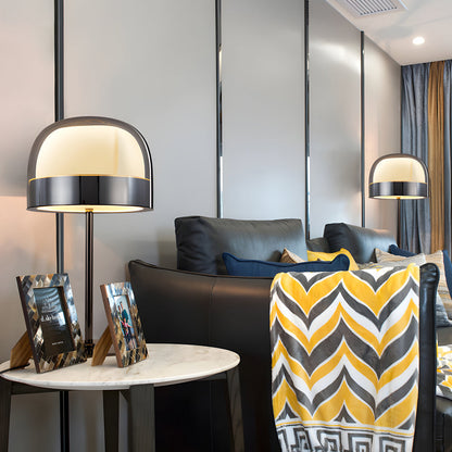 Equatore Glasbordslampa med tvålagers nattljusdesign