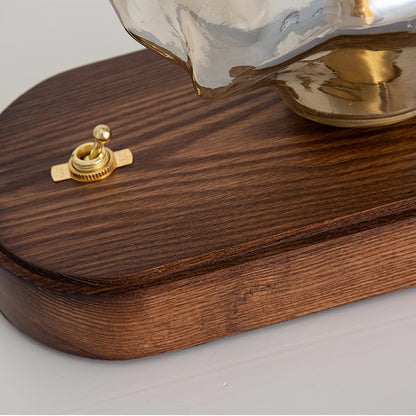 Frostad glasbordslampa rörelsesensor trädesign modern