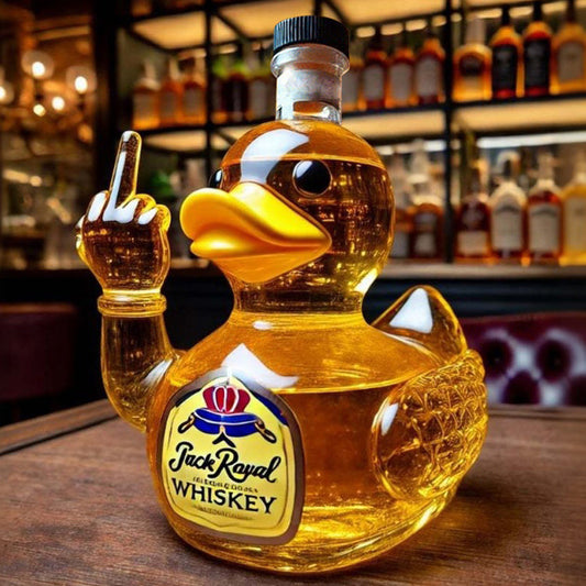 Rolig Anka Gåva Souvenir Quack Off Skämt Dekor Nyhet