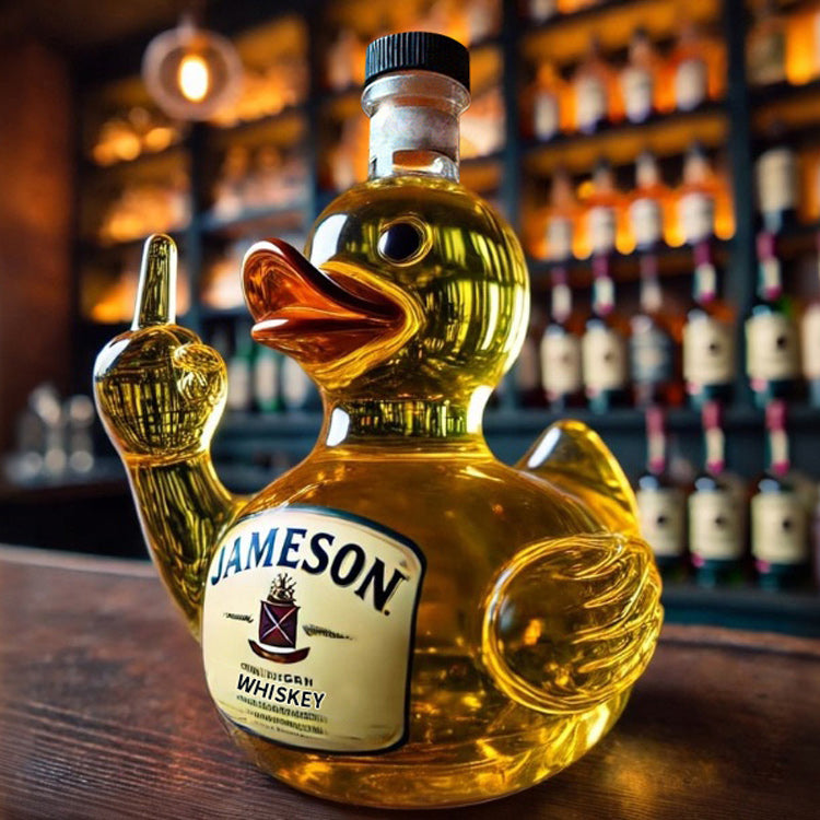 Rolig Anka Gåva Souvenir Quack Off Skämt Dekor Nyhet