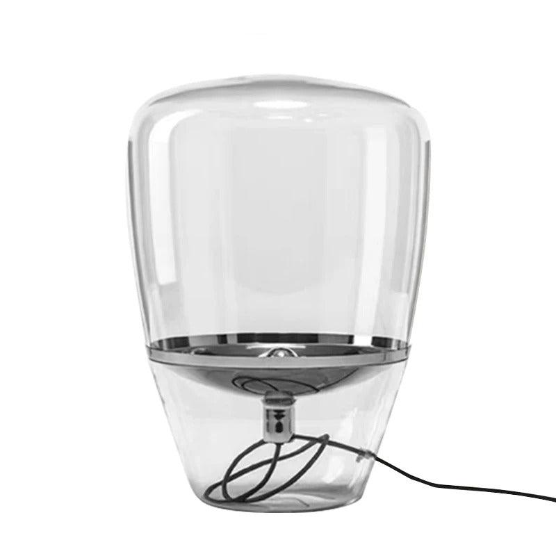 Glasbordslampa för vardagsrummet Elegant inomhusbelysning