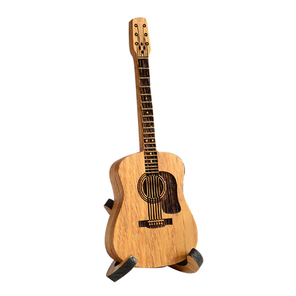 Gitarrplektrumlåda Gåva För Musikälskare Minnessak Dekor