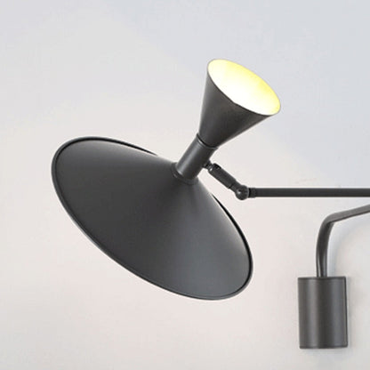 Inomhus Swing Arm Vägglampa För Sovrum Och Vardagsrum