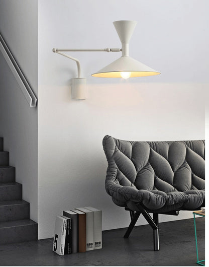 Inomhus Swing Arm Vägglampa För Sovrum Och Vardagsrum