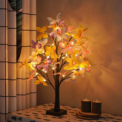 LED Konstgjord Bonsai Träd Lampa för Sovrum och Festdekoration Belysning