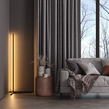 LED Golvlamps med fjärrkontroll för justerbart stämning