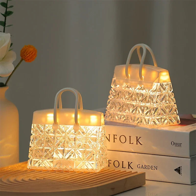 Led Akryl Väsklampa För Gåva Och Retro Heminredning