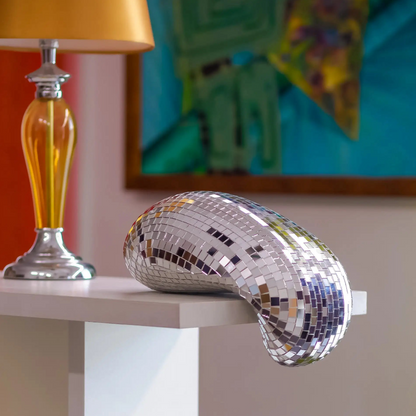 Lunar Disco Smält Dekorativ Bit för Funky Heminredning