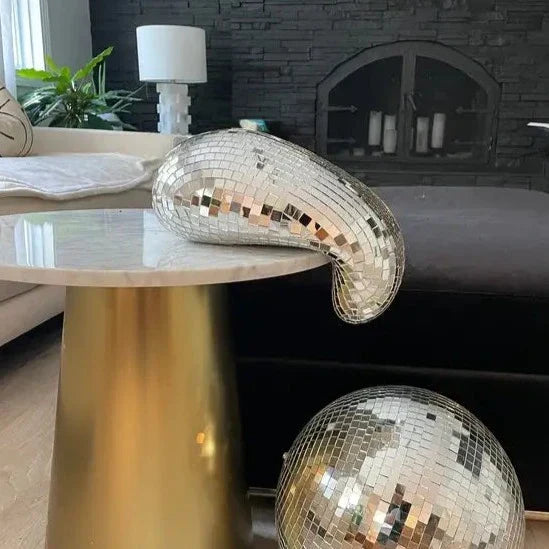 Lunar Disco Smält Dekorativ Bit för Funky Heminredning