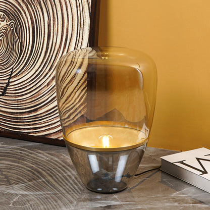 Lyxig glas kon-lampa för elegant inomhusbelysning