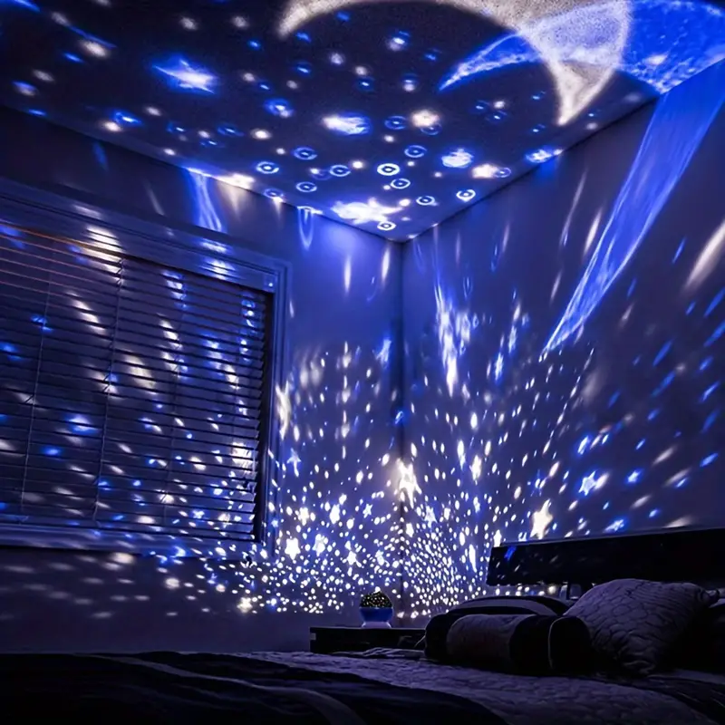 Magic Star Projektor Nattljus för Barnrum Atmosfär