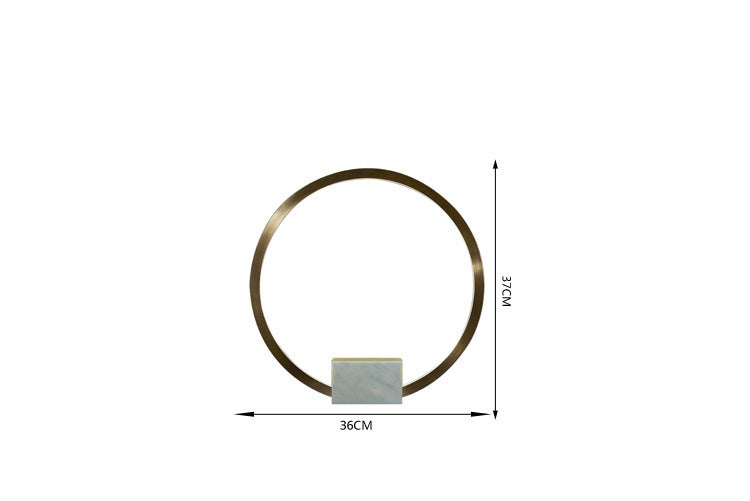 Modern LED Cirkellampa för Stilig Hembelysning